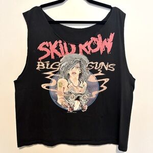 Vintage 1989 Skid Row cut tee